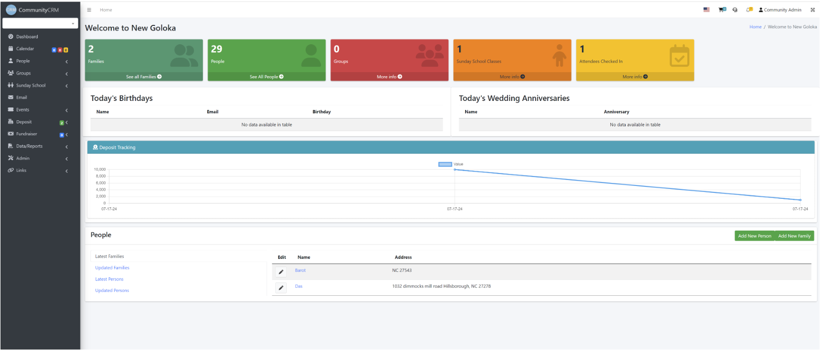 Unity Connect Demo Screenshot